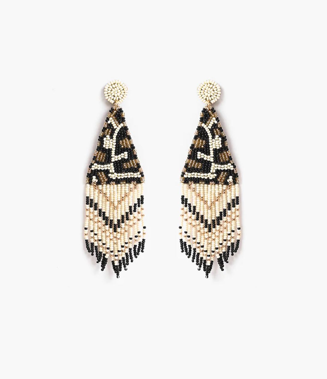 LEOPARD BEAD FRINGE