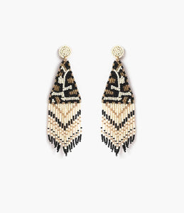 LEOPARD BEAD FRINGE